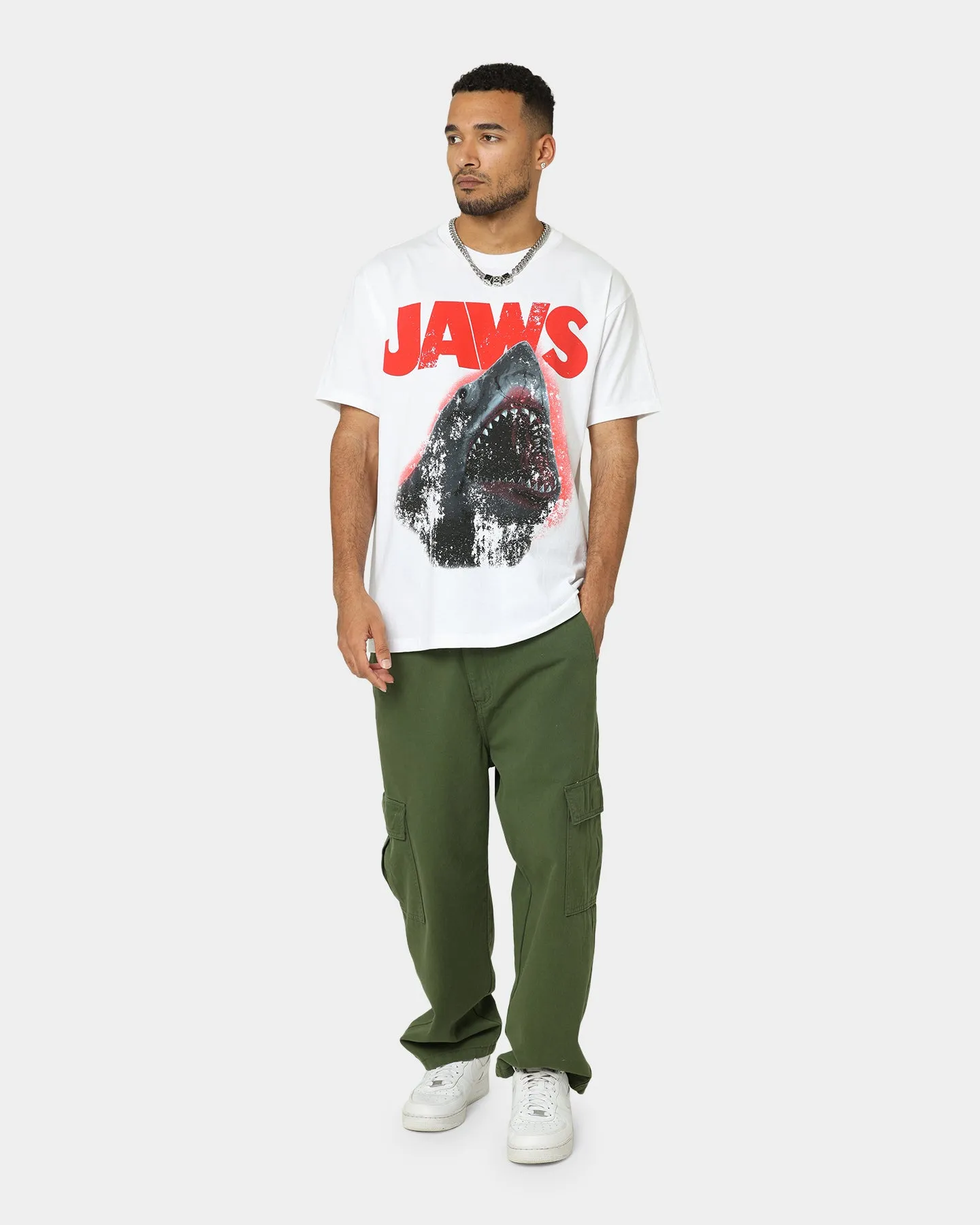 American Thrift Jaws T-Shirt White