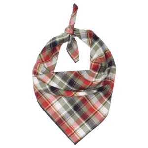 Bandana | Light Olive Plaid