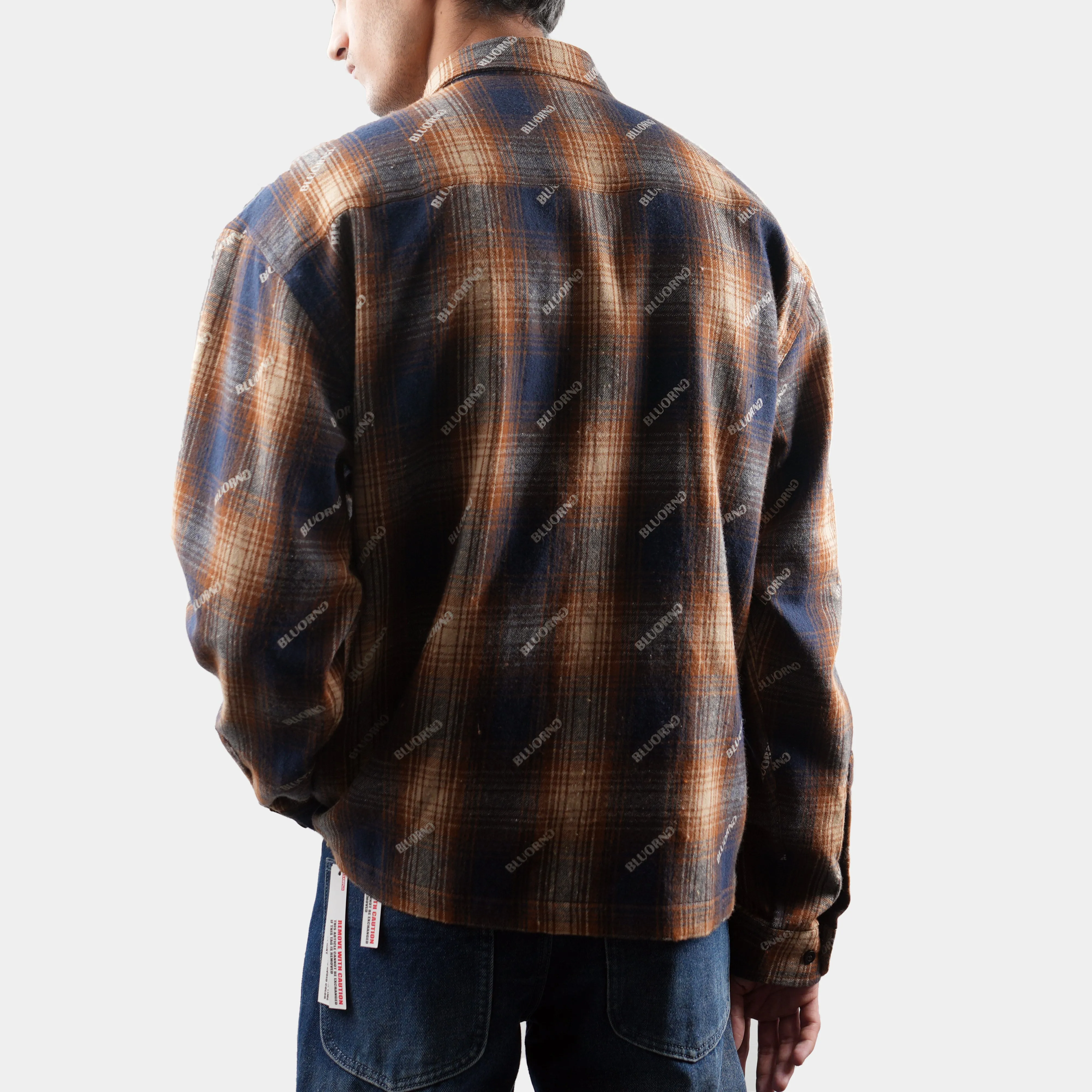 BLU FLANNEL SHIRT