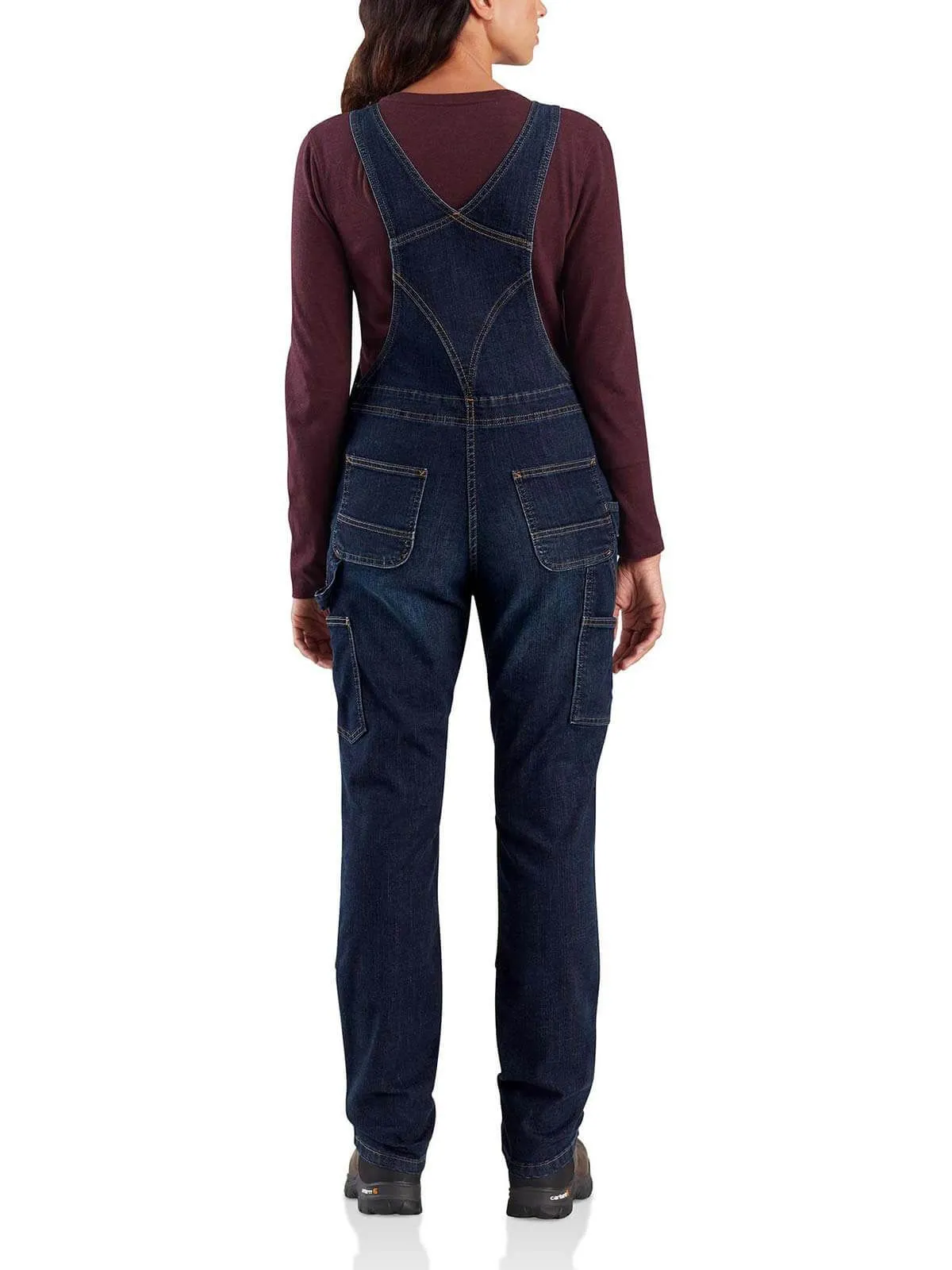 Carhartt&#x20;104044&#x20;Rugged&#x20;Flex&#xAE;&#x20;Stretch&#x20;Denim&#x20;Double&#x20;Front&#x20;Bib&#x20;Overall
