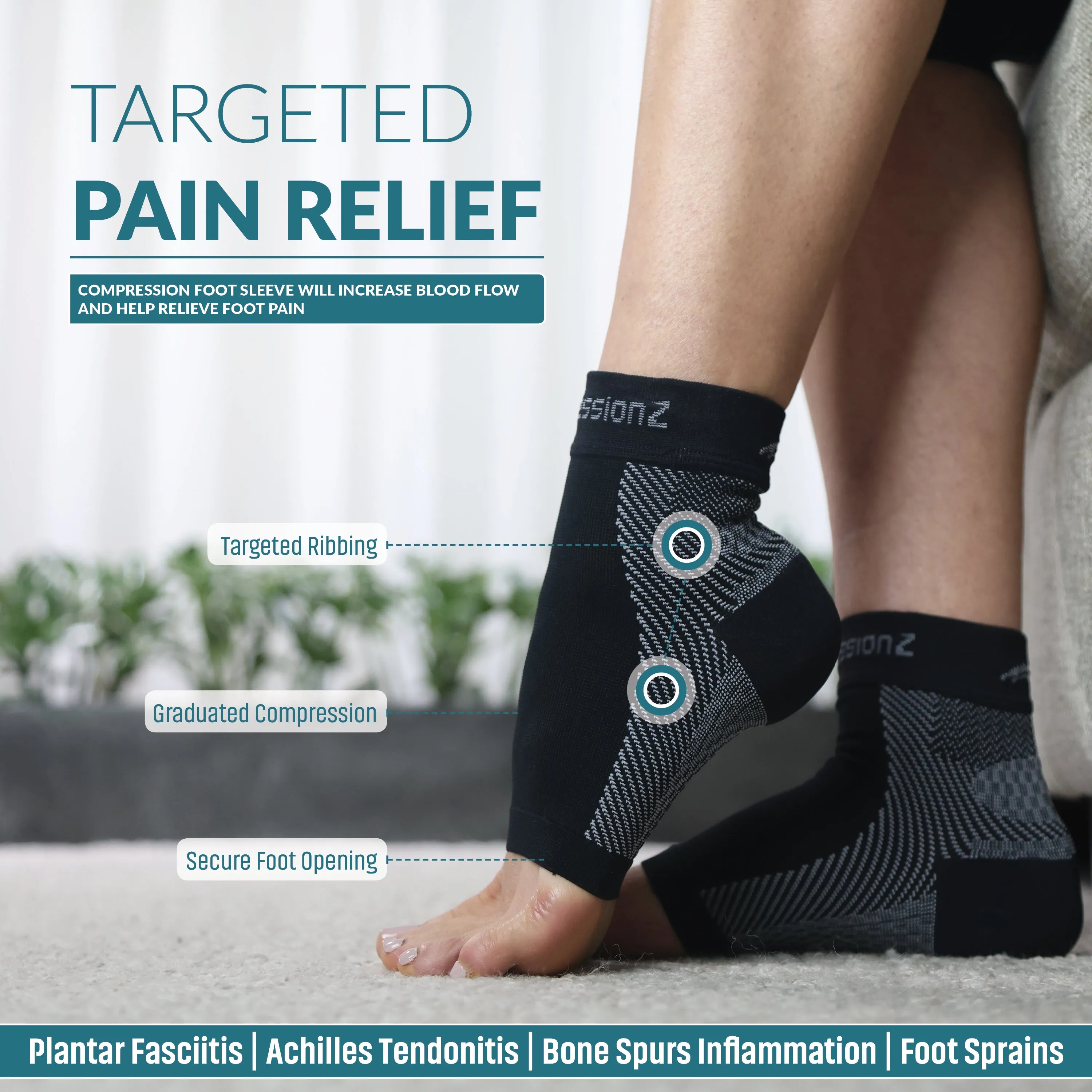 Foot Sleeves - Black