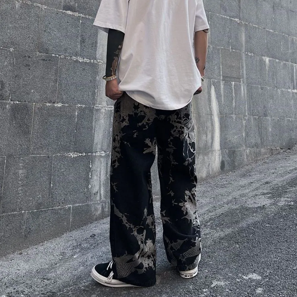 Hip-Hop Style Loose Jeans