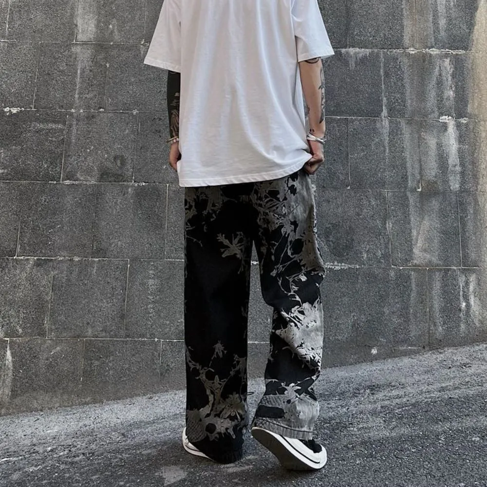 Hip-Hop Style Loose Jeans