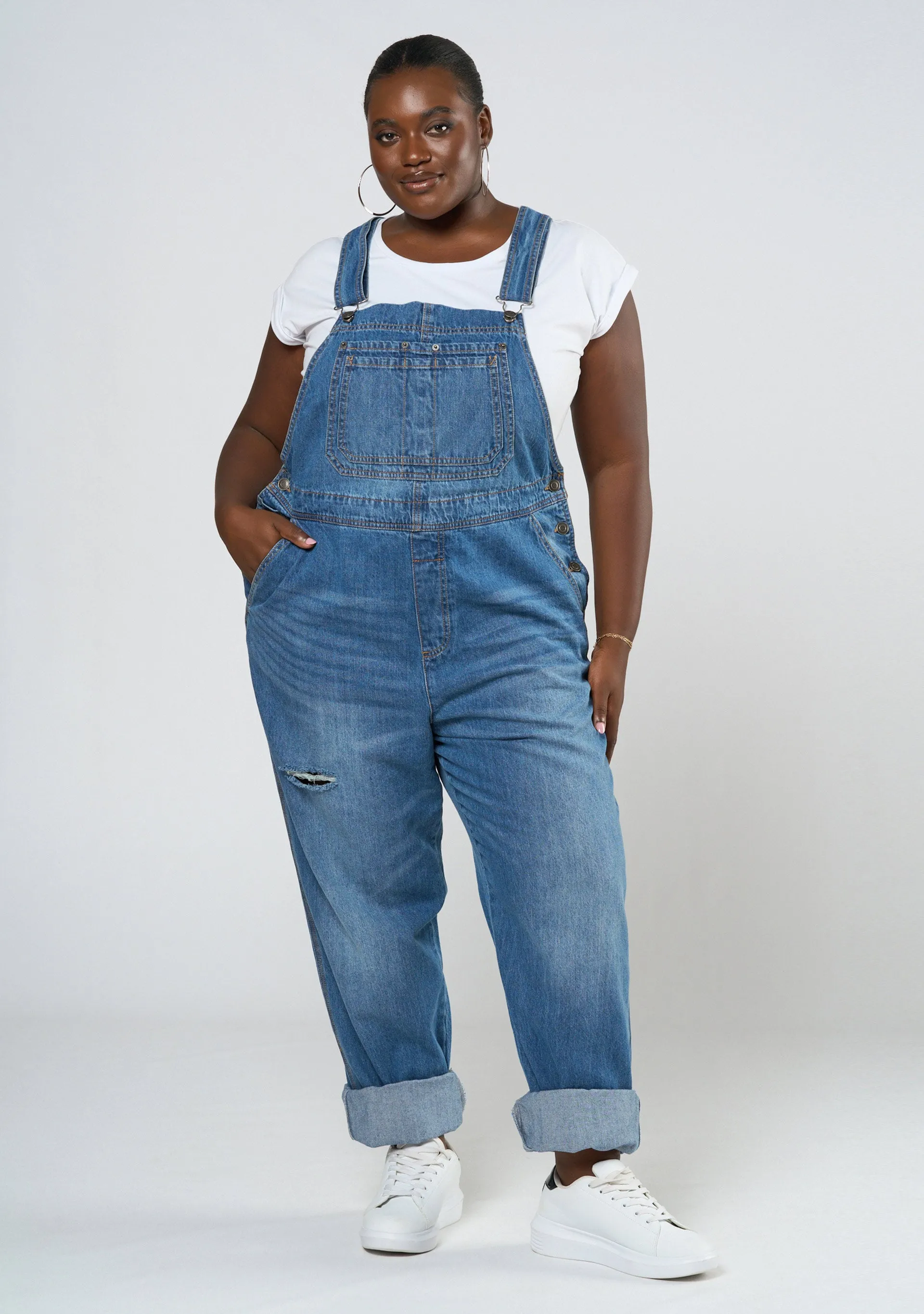 Jamie Denim Overalls
