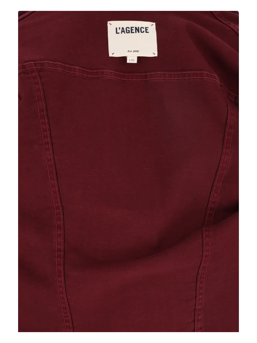 janelle cropped denim jacket
