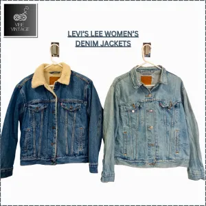LEVI'S LEE WOMEN'S DENIM JACKETS - 09 PCS