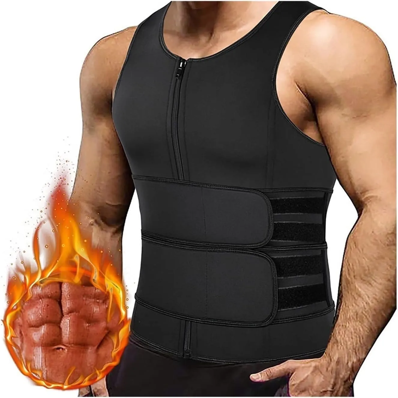 Men's Slimming Sauna Suit For Sweating Anti-Cellulite Slimming