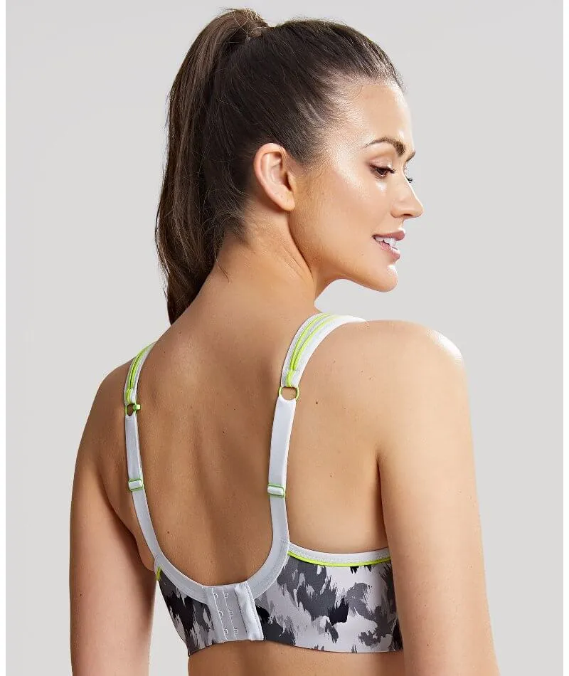 Panache Sport Boundless Wire-free Sports Bra - Grey Animal