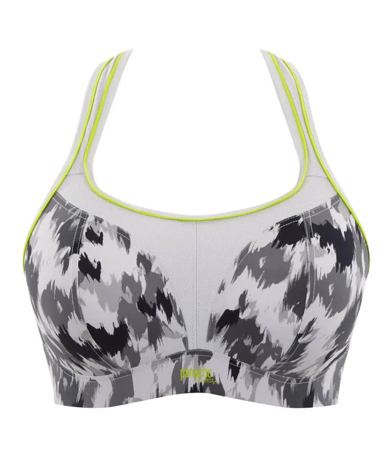 Panache Sport Boundless Wire-free Sports Bra - Grey Animal