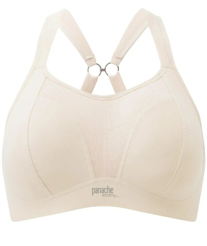 Panache Sport Boundless Wire-free Sports Bra - Latte