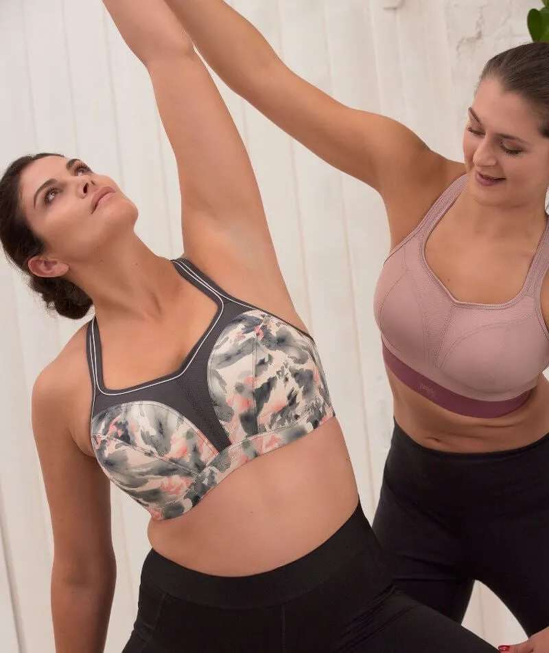 Panache Sport Power Underwired Sports Bra - Abstract Ink