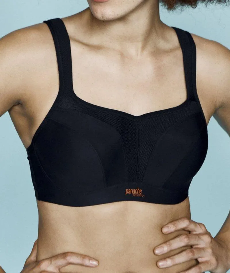 Panache Sport Power Underwired Sports Bra - Black