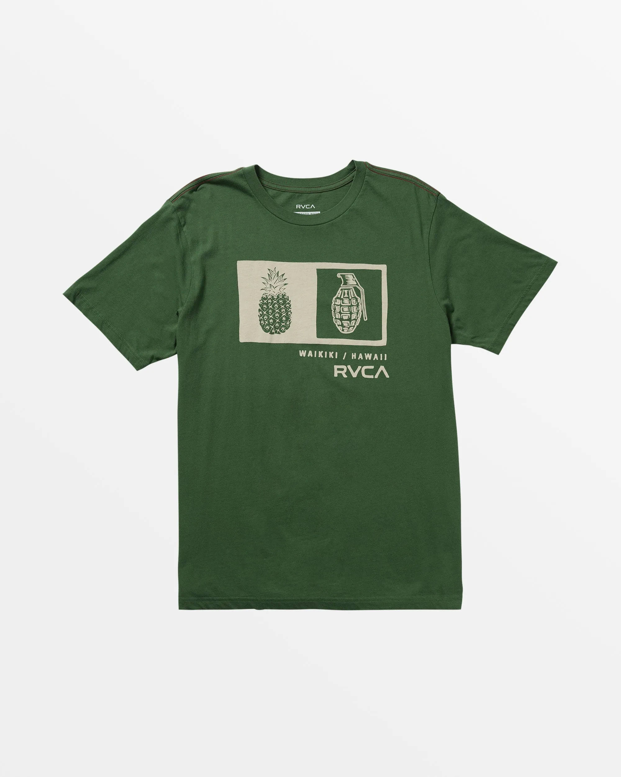 Pineapple Grenade Tee - College Green