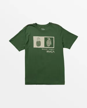 Pineapple Grenade Tee - College Green