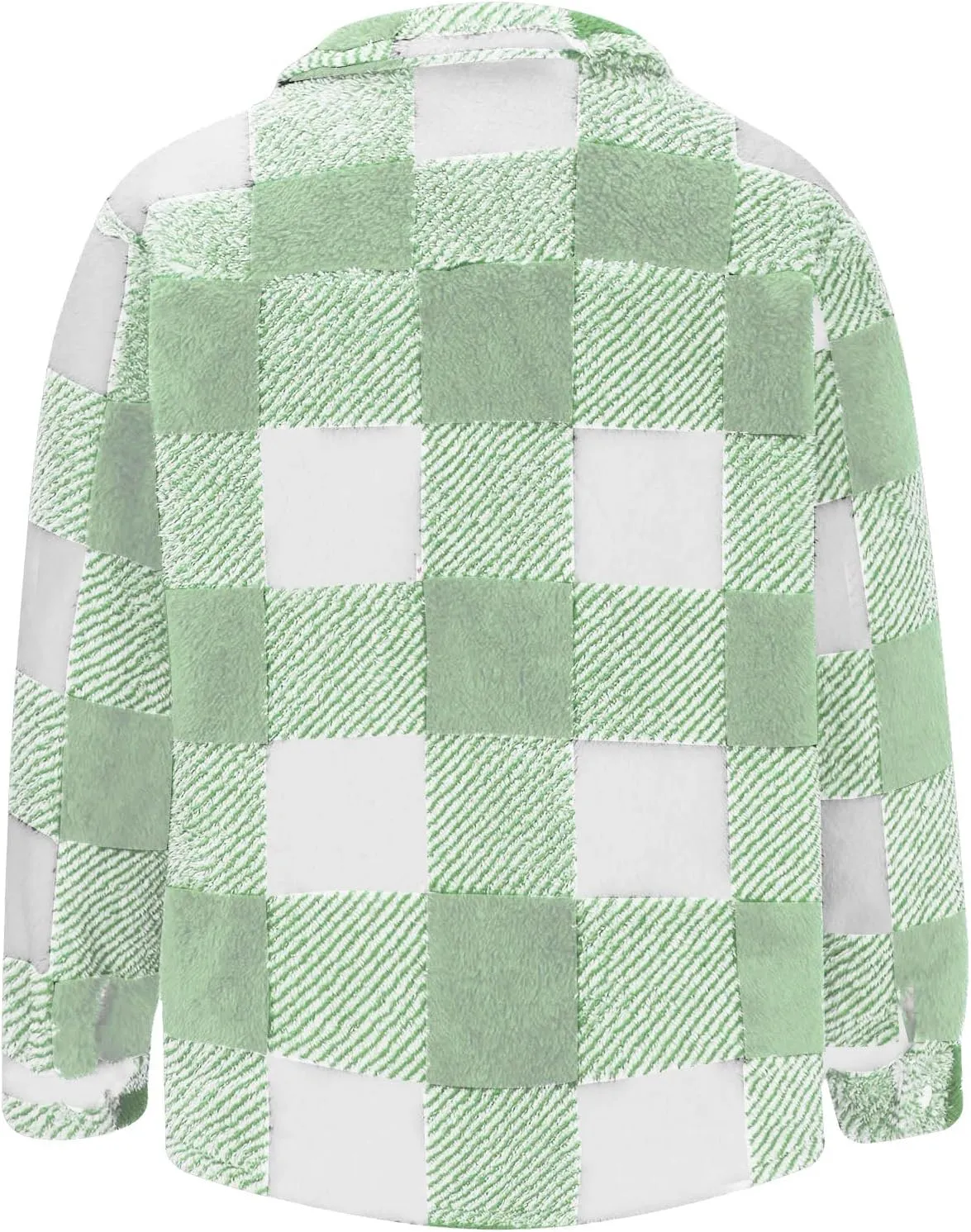 Plaid Jacket Men Big and Tall - Mens Shirt Jacket Lined - Flannel Jacket for Men - Sherpa Jacket Men - Fleece Jacket Men
