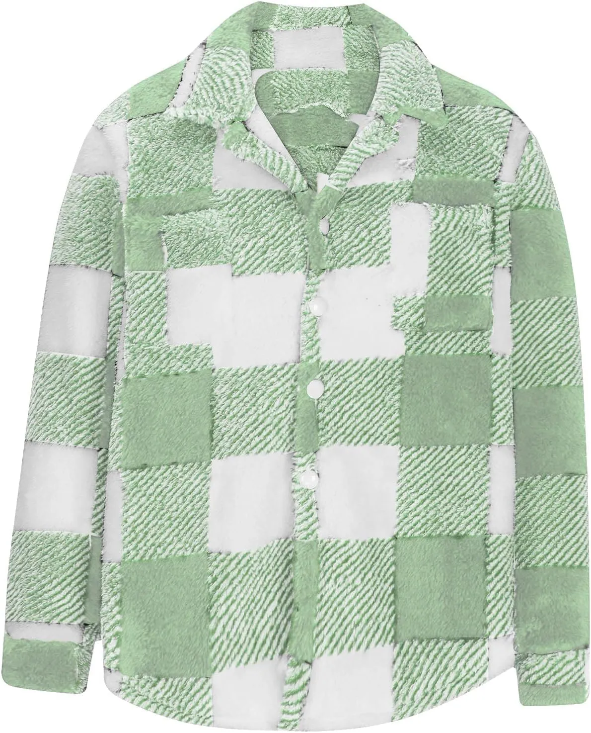 Plaid Jacket Men Big and Tall - Mens Shirt Jacket Lined - Flannel Jacket for Men - Sherpa Jacket Men - Fleece Jacket Men