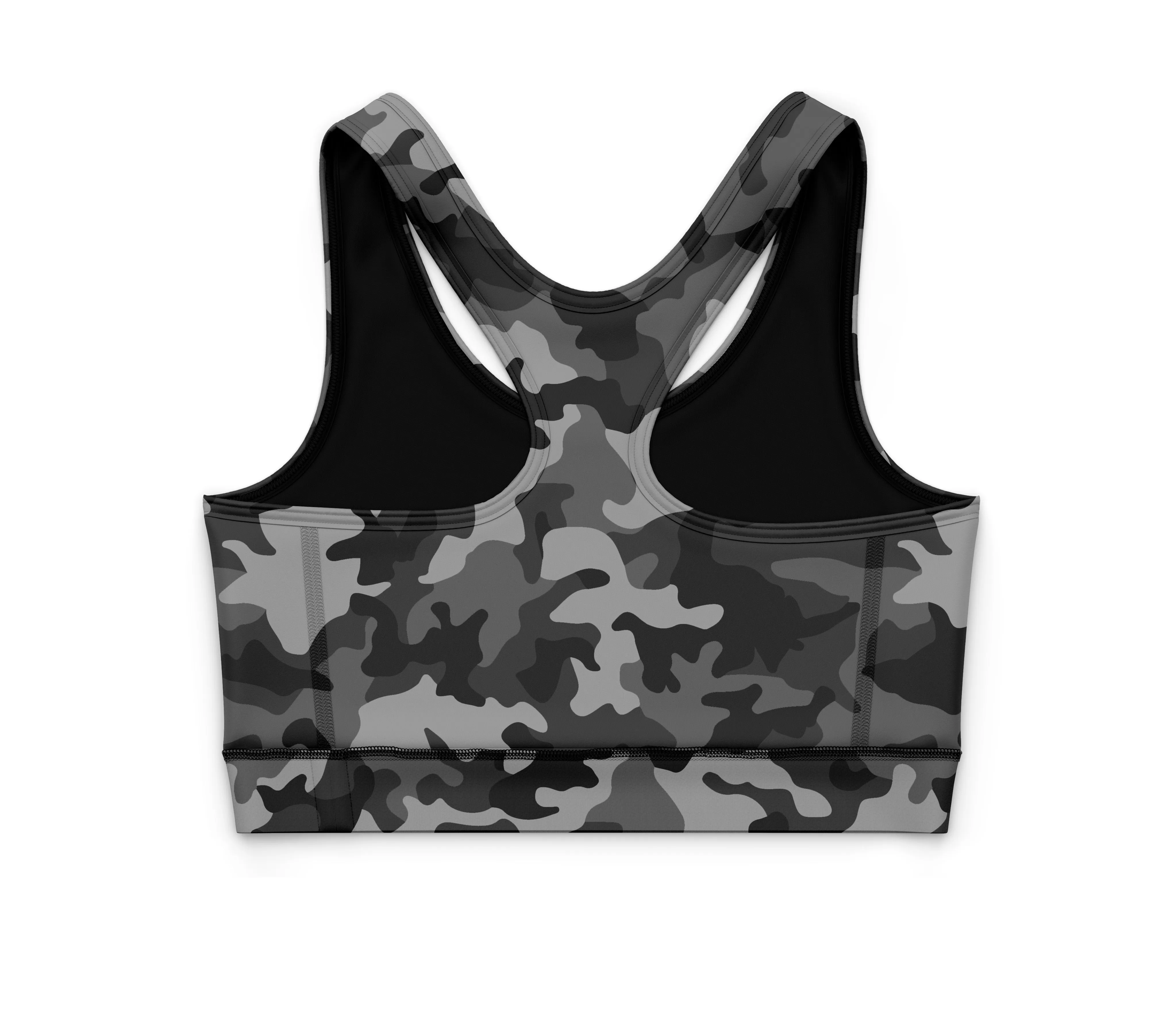 "Can't see you'' luxe crop top