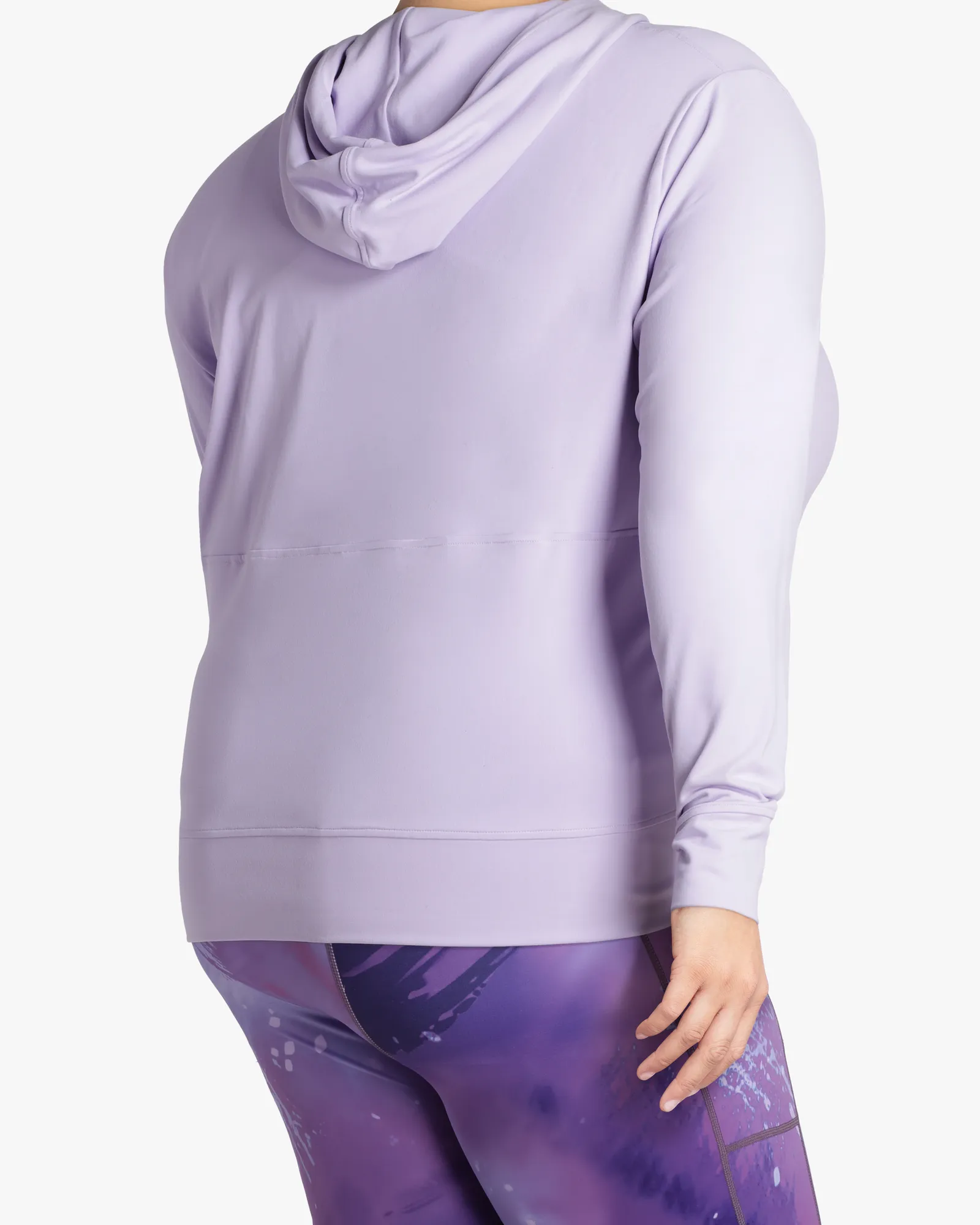 Rainier Hooded Track Jacket | Lilac