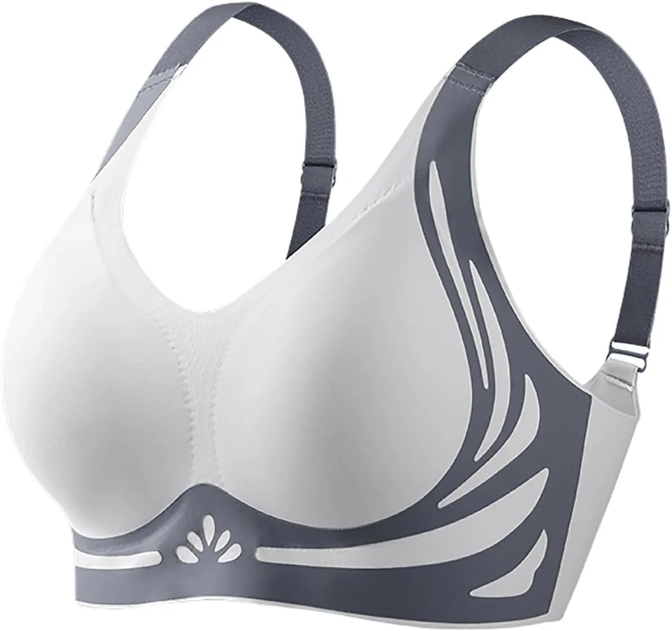 Seamless Sports Bra Wirefree Yoga Bra No Underwire Large Wirefree Bra Push Up Comfortable Breathable Sports Bras