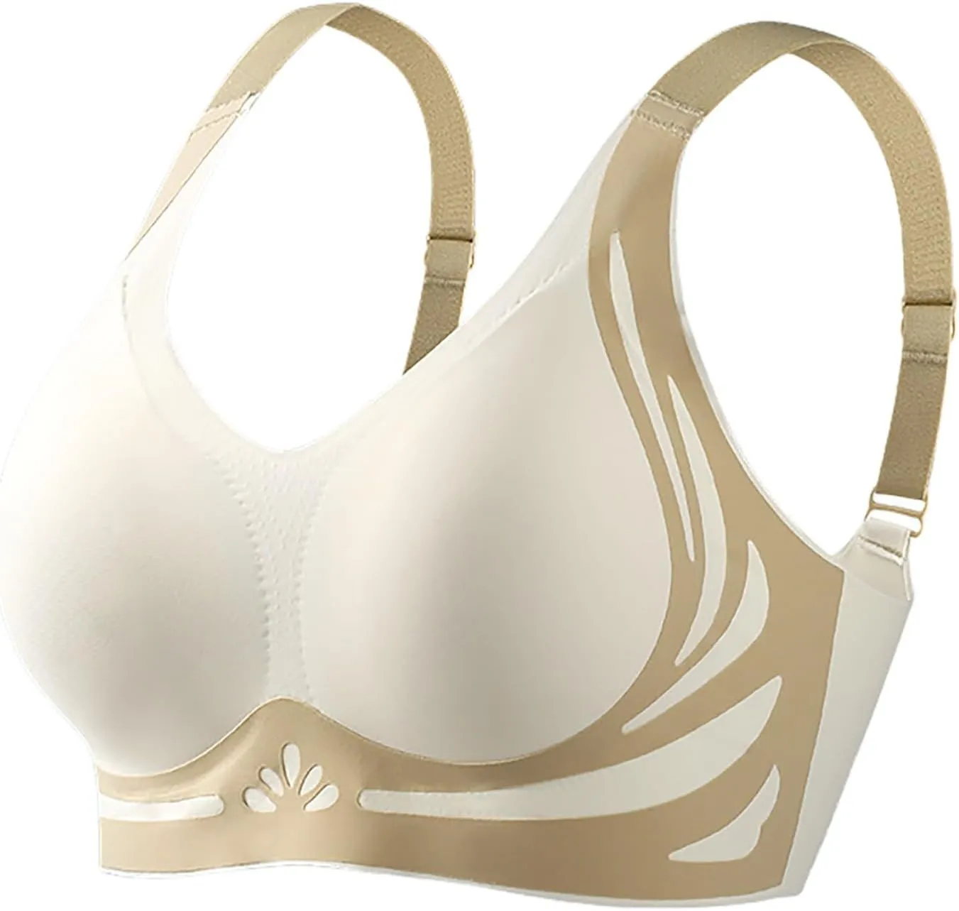 Seamless Sports Bra Wirefree Yoga Bra No Underwire Large Wirefree Bra Push Up Comfortable Breathable Sports Bras