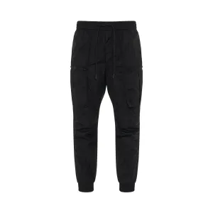 [T-Line] Zipper Detail Cargo Jogger in Black