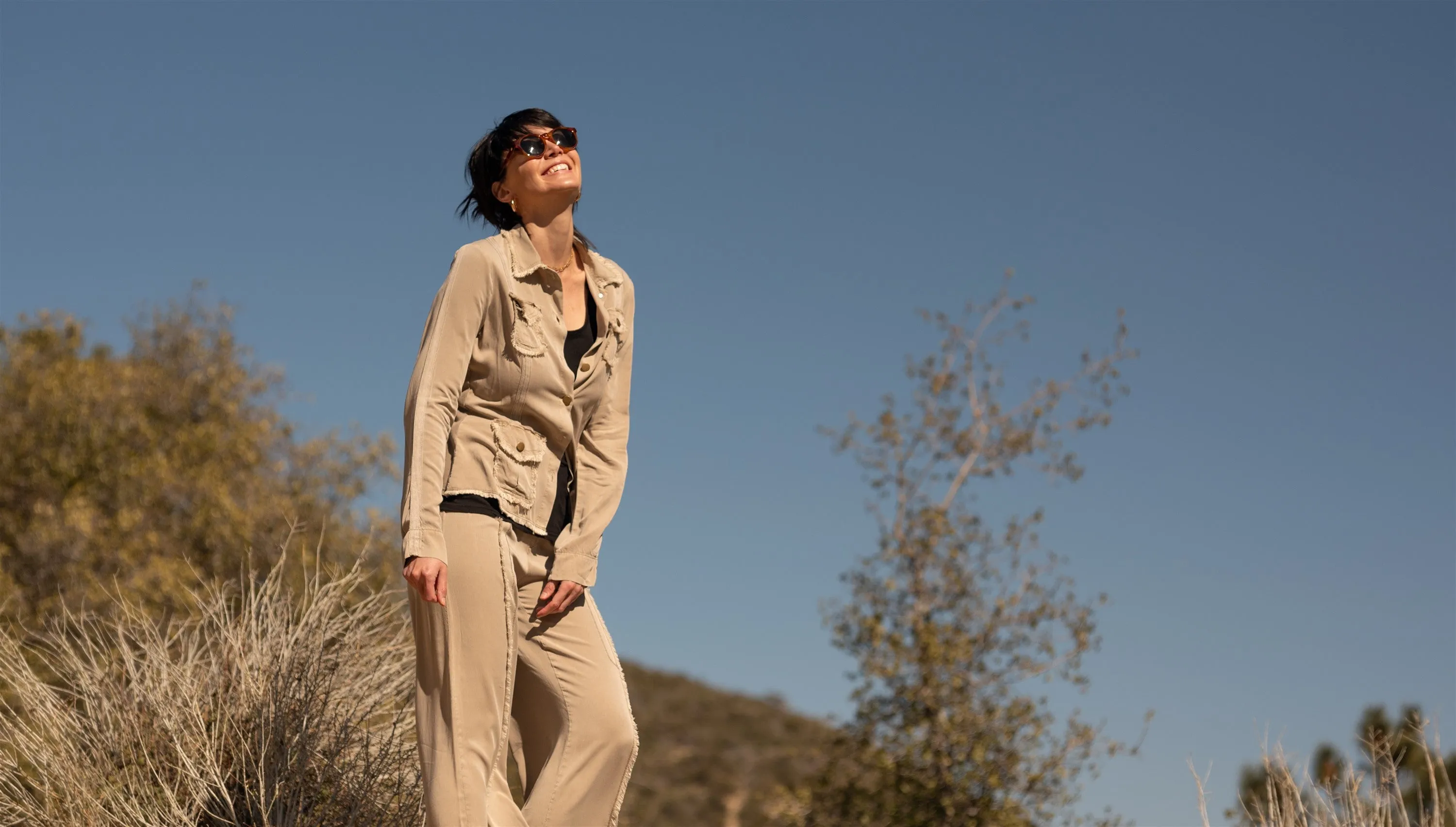 Twill Safari Jacket