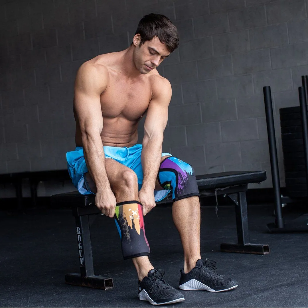 TWL - Everyday Knee Sleeves - 5mm - Alec Smith Pride - Pair