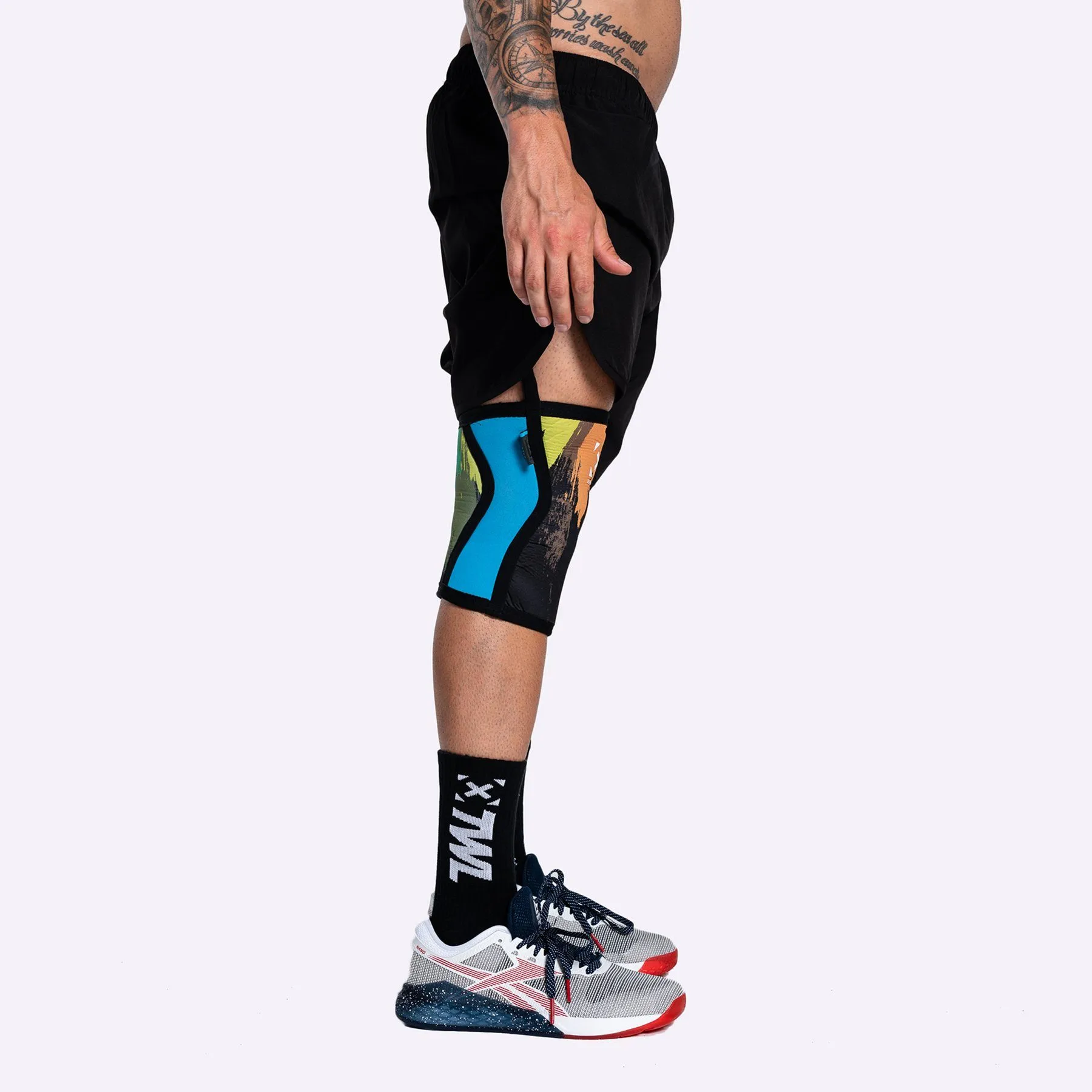 TWL - Everyday Knee Sleeves - 5mm - Alec Smith Pride - Pair