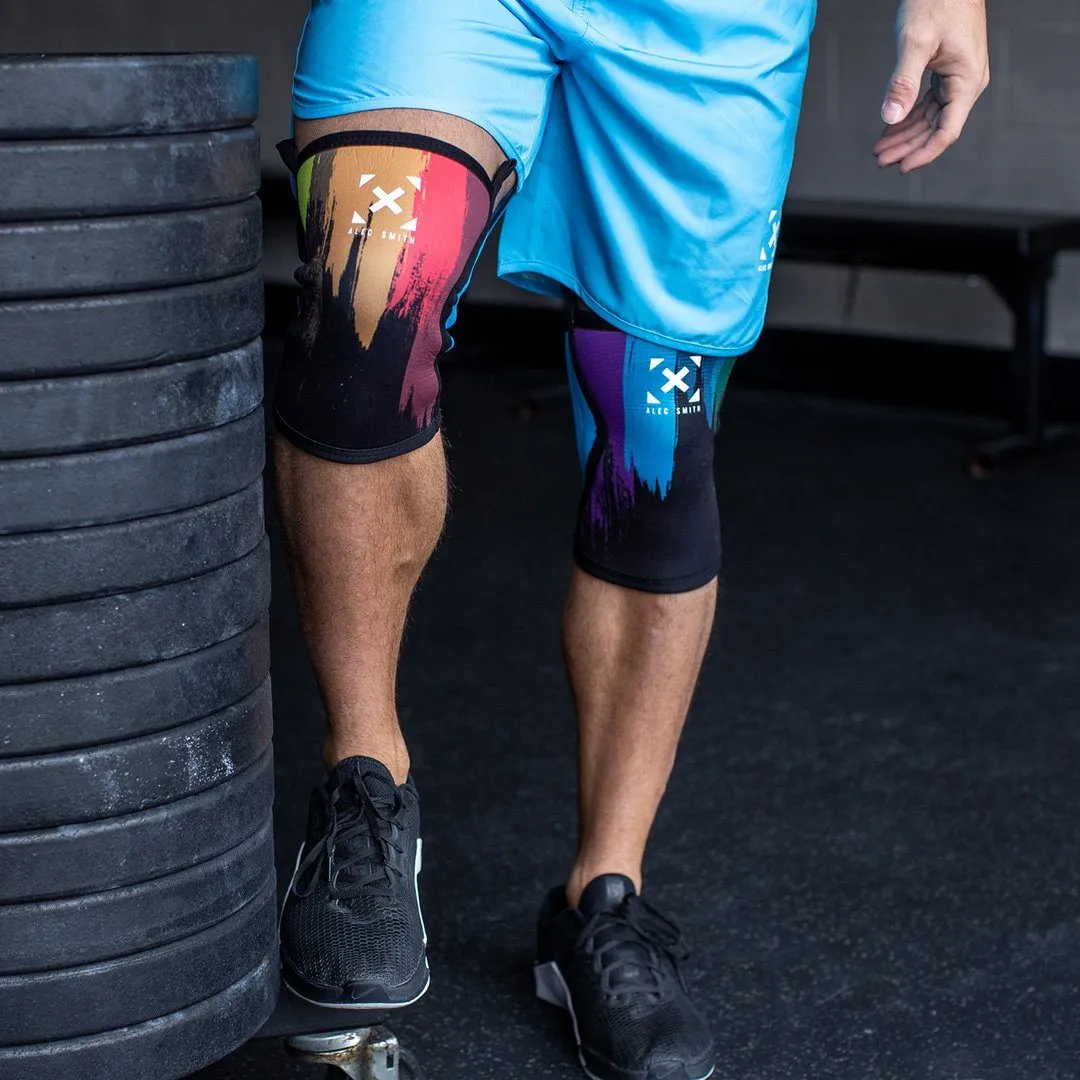 TWL - Everyday Knee Sleeves - 5mm - Alec Smith Pride - Pair