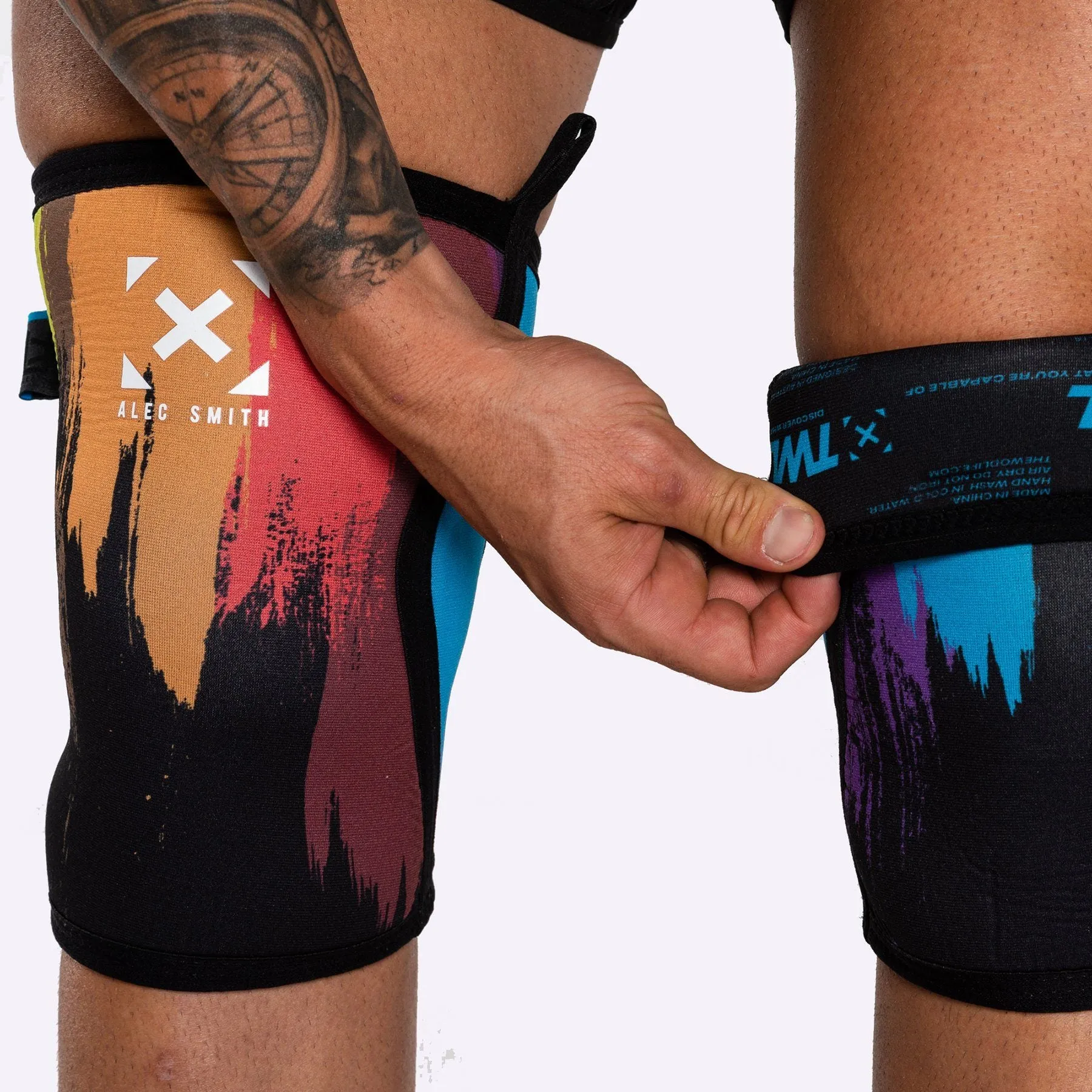 TWL - Everyday Knee Sleeves - 5mm - Alec Smith Pride - Pair