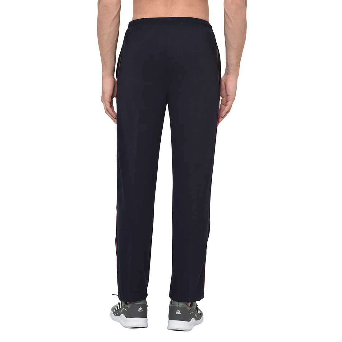 Vimal Jonney Dark Blue Cotton Trackpant For Men's