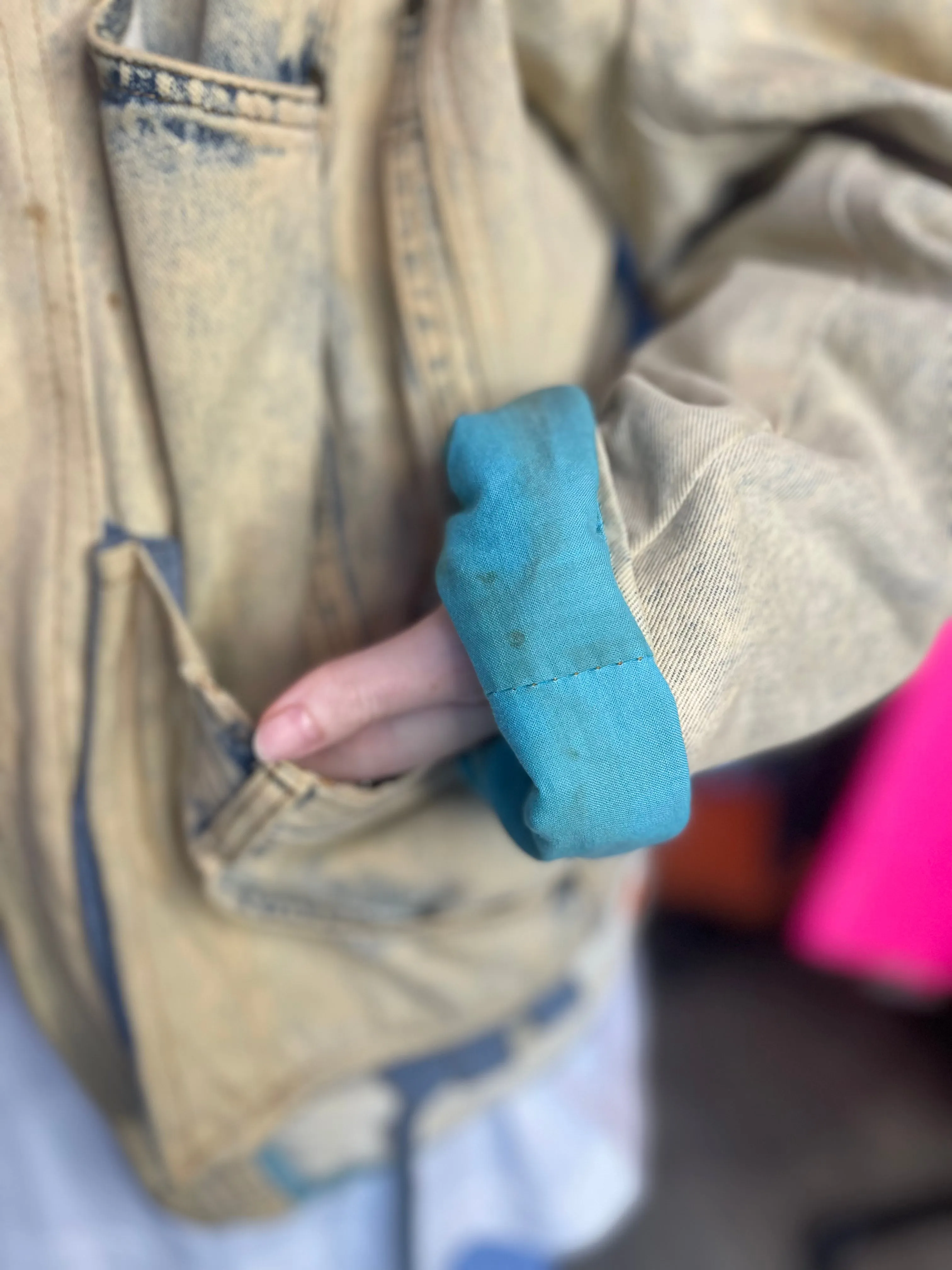 Vintage 80s Patchwork Roger Rabbit Jean Jacket