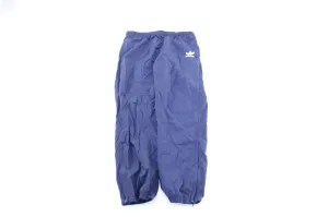 Vintage Adidas Embroidered Logo Navy Blue Pants