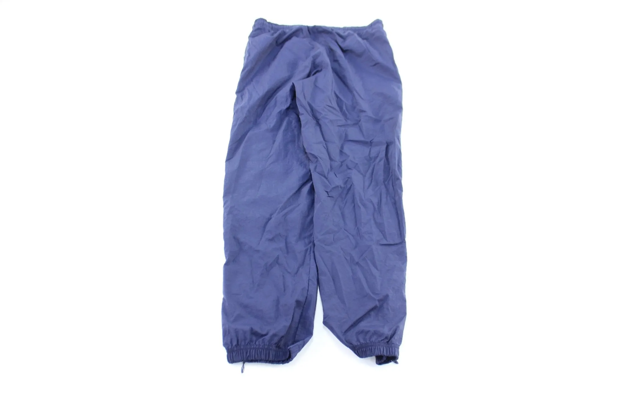 Vintage Adidas Embroidered Logo Navy Blue Pants
