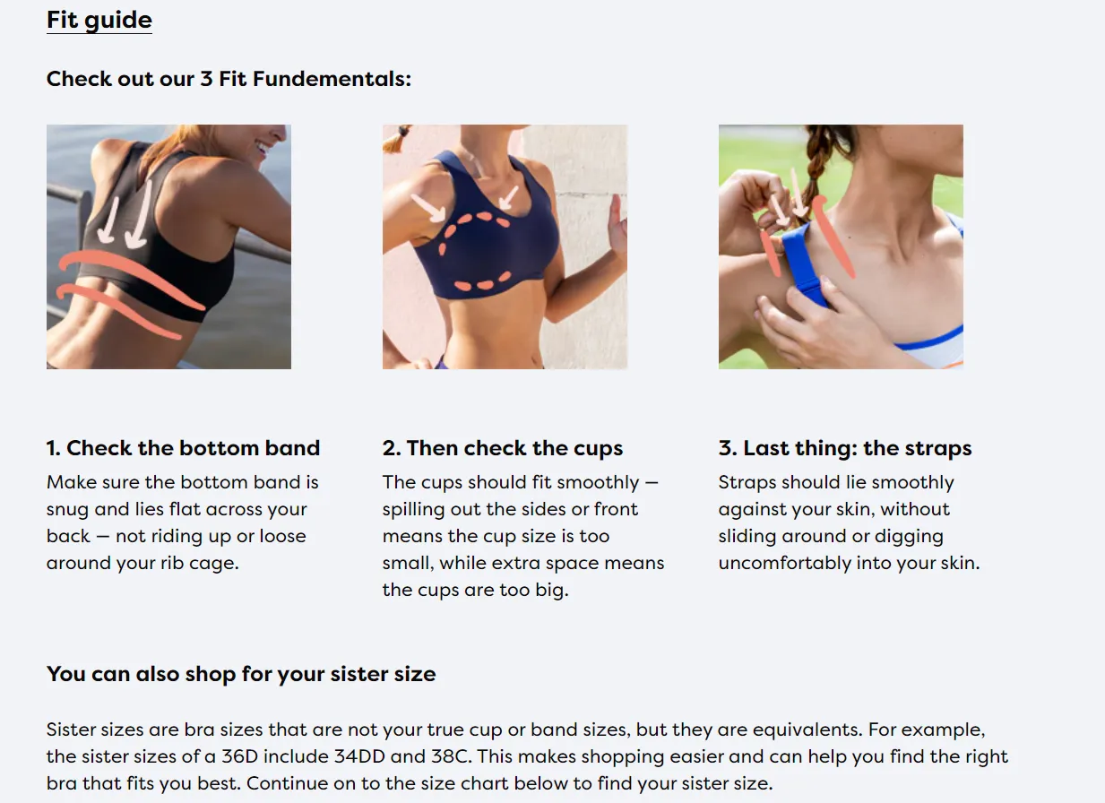 W Brooks Drive 3 Pocket Run Bra