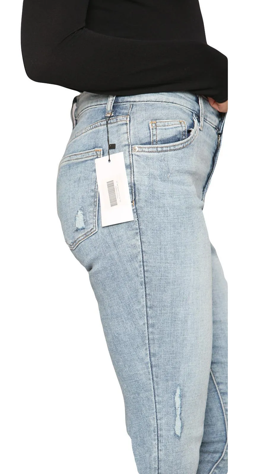 Womens Stone Wash Jeans - UK 8